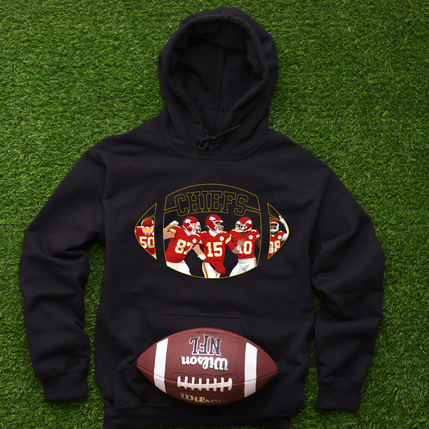 Chiefs Black Hoodie